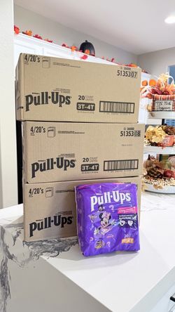 Pull-ups size 3-4T