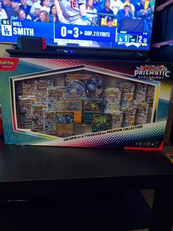 Prismatic Evolutions Lucario & Tyranitar Premium Collection