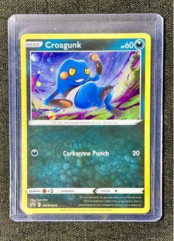 2022 Cosmos Holo Rare Croagunk