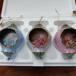 Bradford Exchange Lisa Jane's Enchanted Garden  Ornaments 