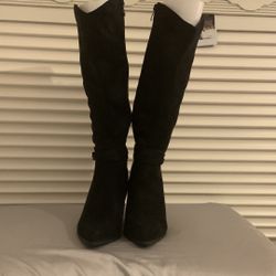 Top Moda Knee High Black Boots