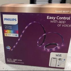 6.6 ft. Smart Plug-in Color - Tunable White Dimmable Wi-Fi Strip Light