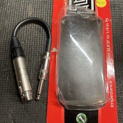 Hosa XLR3F to 1/4 Inch TS