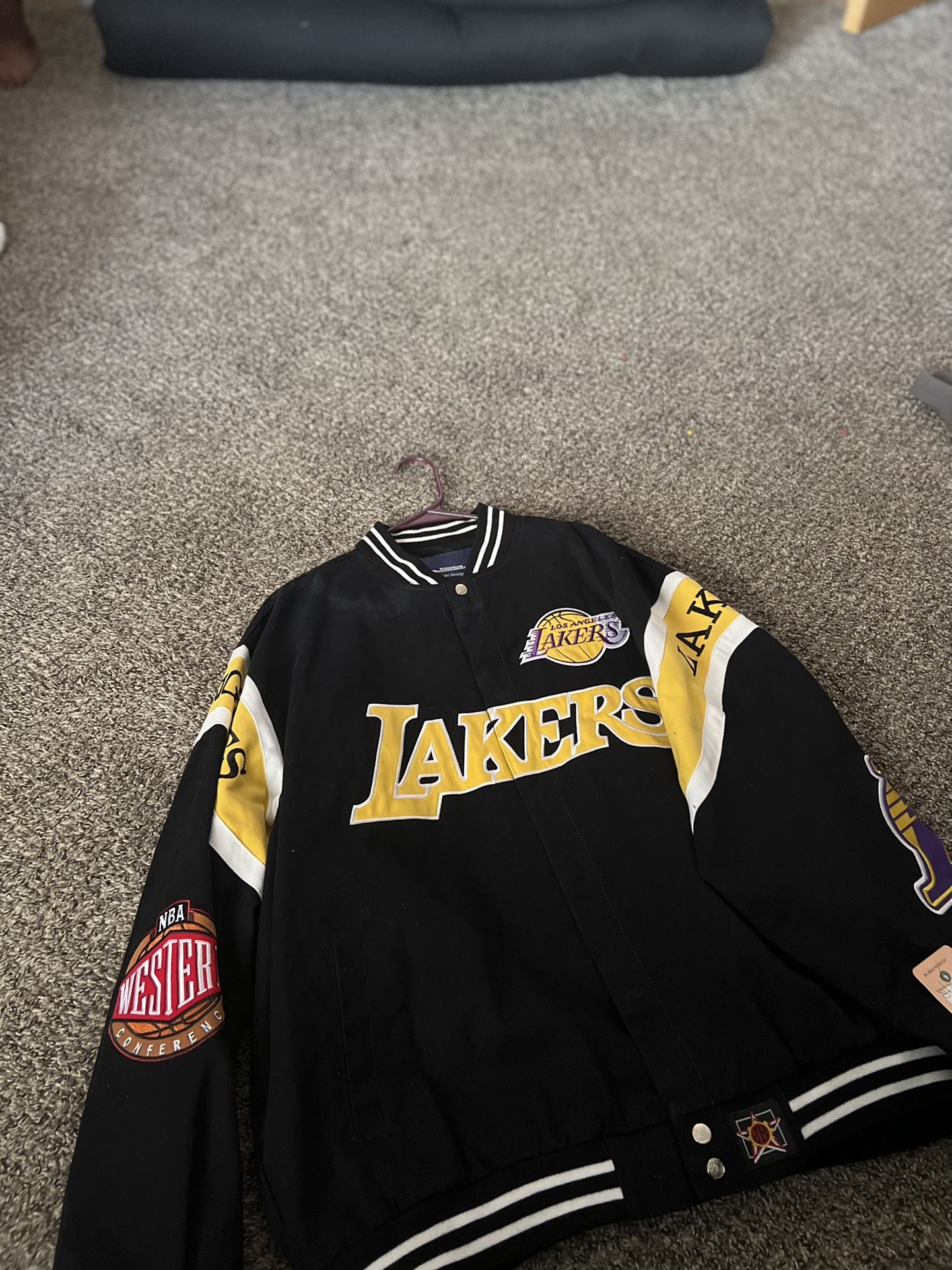 Rare Lakers Denim Jacket 3XL