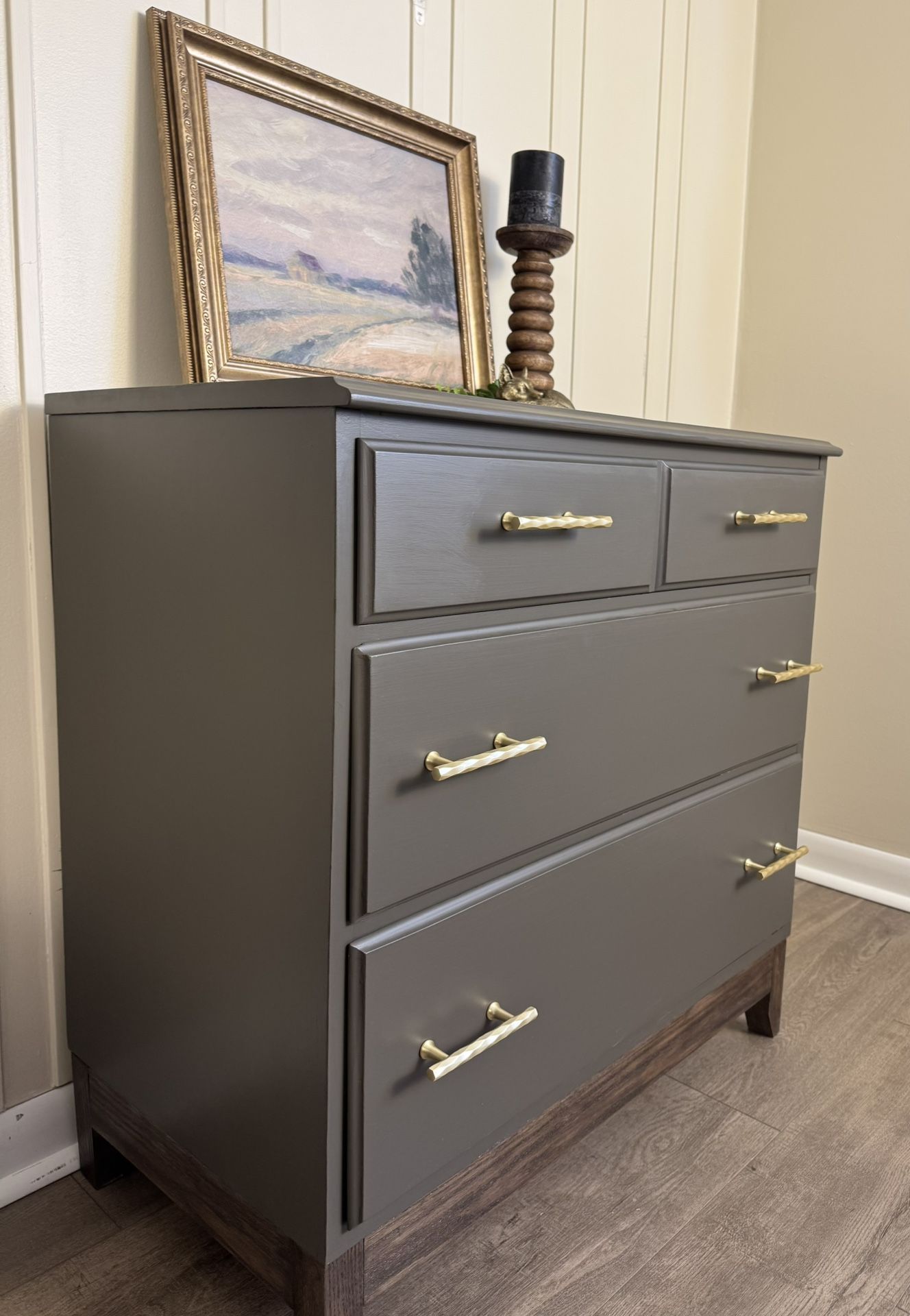 Beautifully Refinished, Solid Wood Dresser