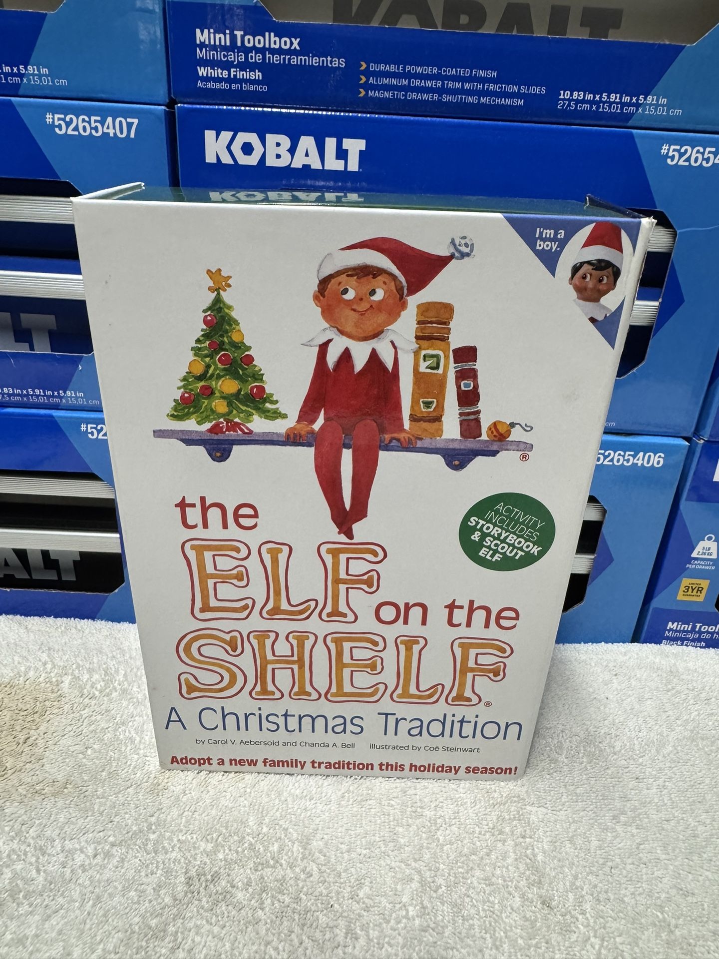 Elf On The Shelf Brown Eye Boy