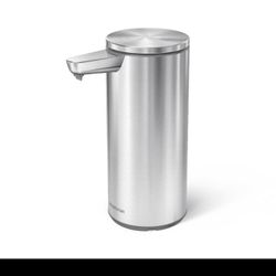 Simplehuman Rechargeable Sensor Pump Soap Dispenser 9oz Stainless