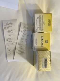 One Bottle Of Versace Authentic Has receipt Must Sale