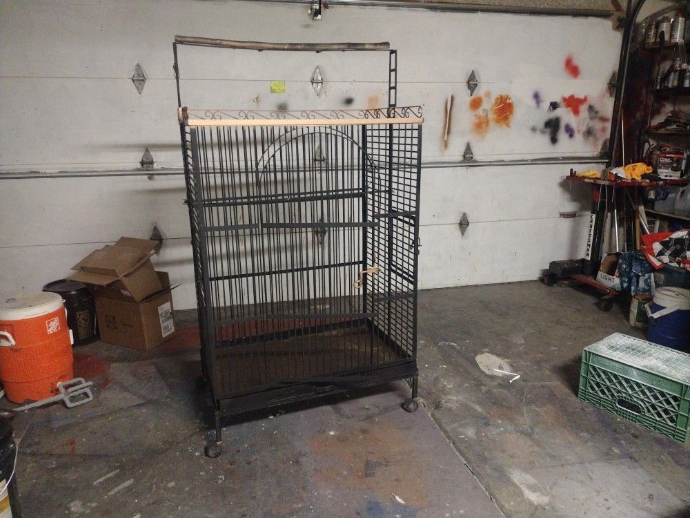 large bird cage