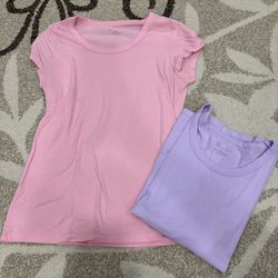 Tight Fit Shirts (purple and pink)