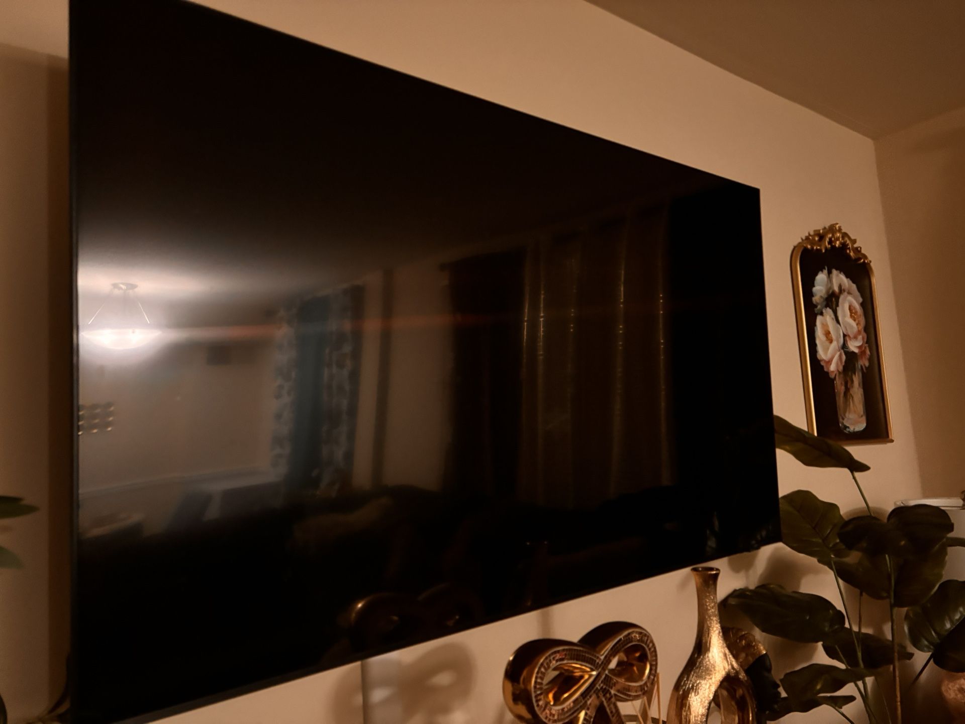 One 65inch Samsung Tv