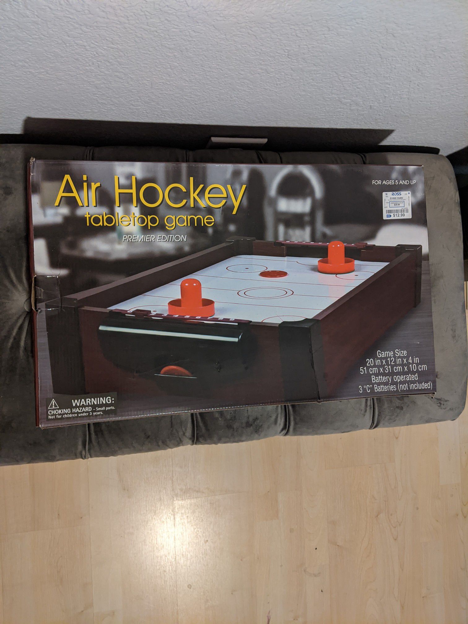 Air hockey table game