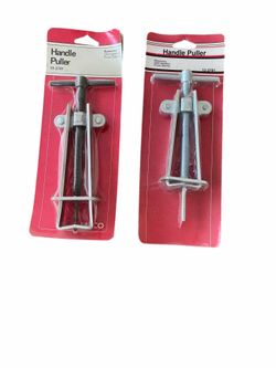 Handle Puller Tool 13-2701 Metal Silver/Black Removes Old Handles From Stems