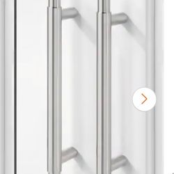 8 Pack Premium Metal Cabinet Pulls Brushed Nickel NEW