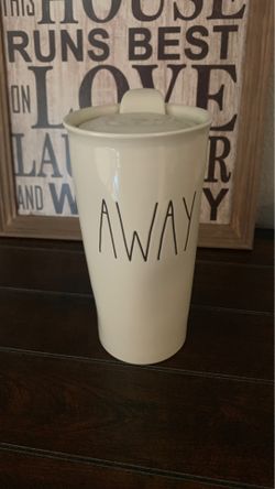 Away Rae Dunn travel mug
