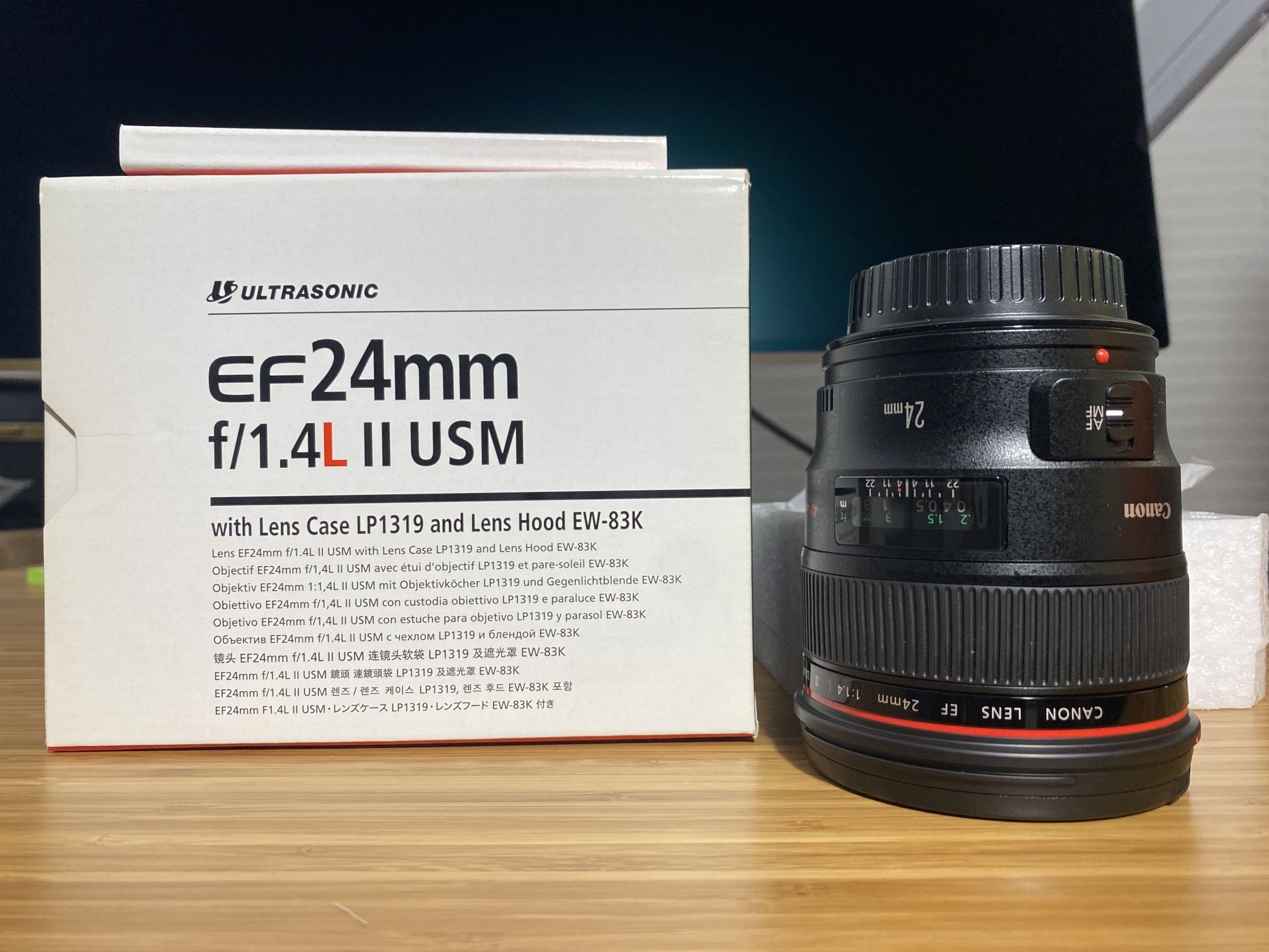 Canon EF 24mm f/1.4L II USM Lens