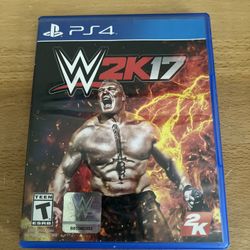 WWE 2K17 W2K17 Sony PlayStation 4 Video Game, 2016 Edition
