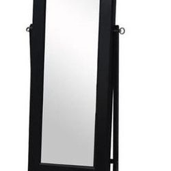 MIRROR AND JEWELRY ARMOIRE 