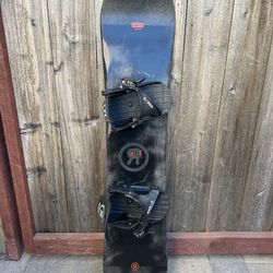 Ride Kids Lowride Snowboard with Micro Bindings