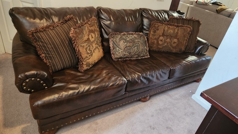 Leather Couch