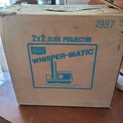 Projector For Slide Film 2x2 By Sears