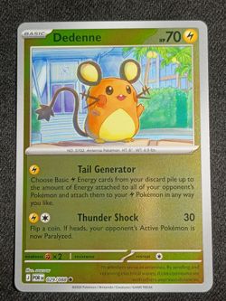 Dedenne 029/088 Pokémon Trading Card