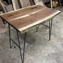 Walnut Desk // Accent Table