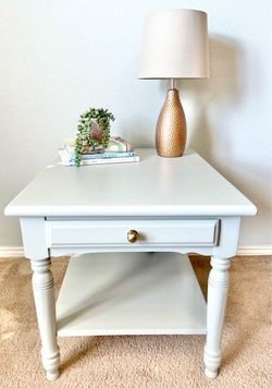 Solid Wood Side Table