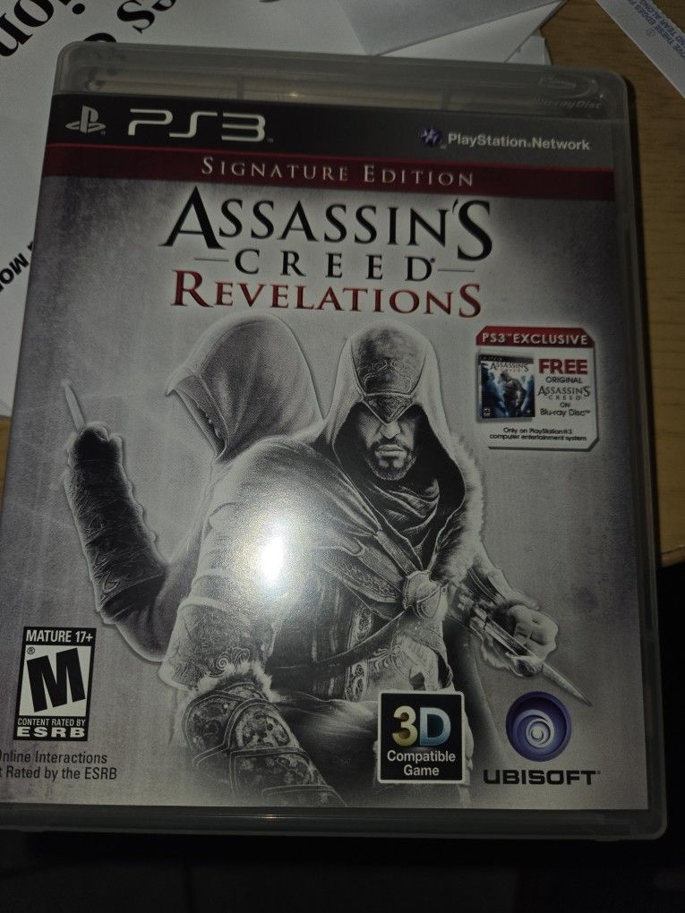 Assassin's Creed Revelations Ps3 CIB