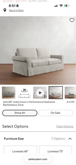 Pottery Barn Sofa