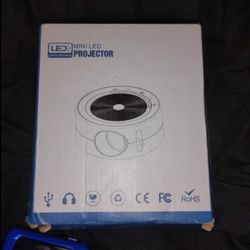 AMOXUN - T200 Mini LED Projector w/ Remote