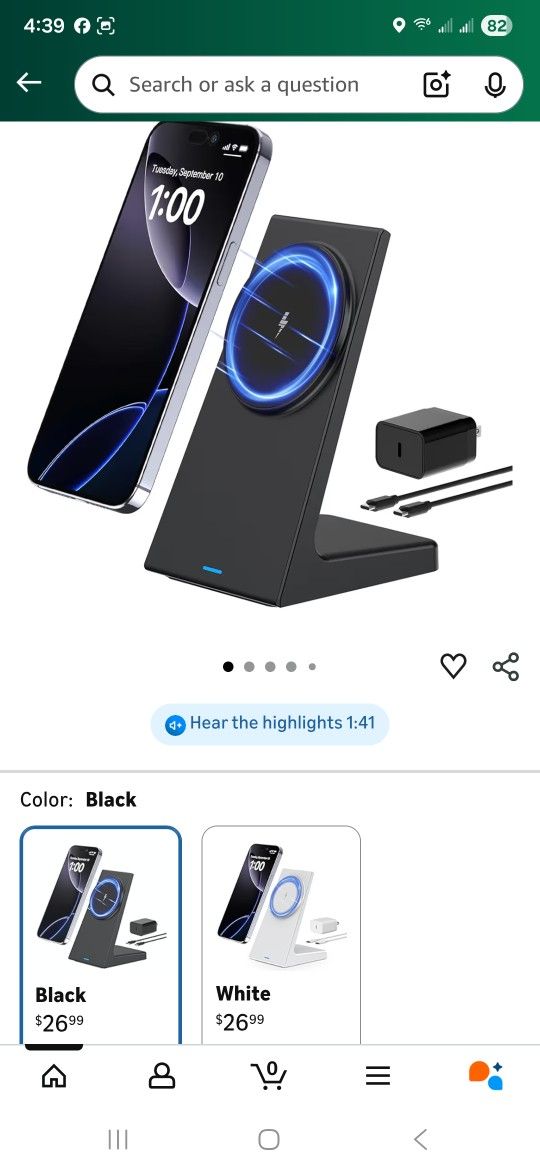 Magnetic Wireless Charger