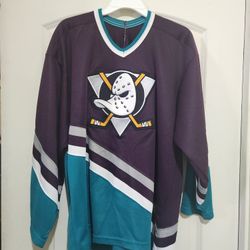 Vintage CCM Mighty Anaheim Ducks Ice Hockey Jersey Large