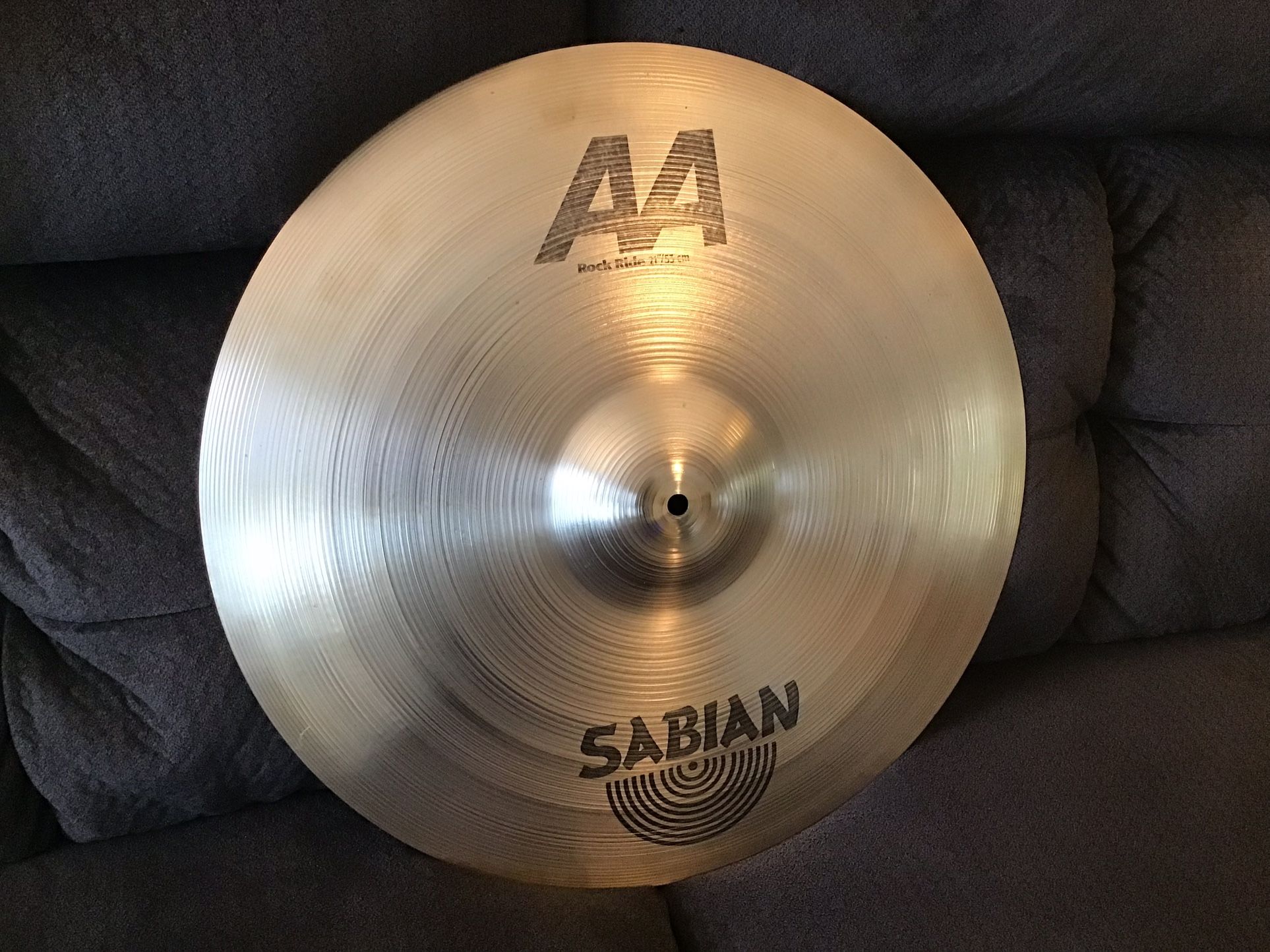 Sabian AA 21 Inch Rock Ride Cymbal - 3503 Grams