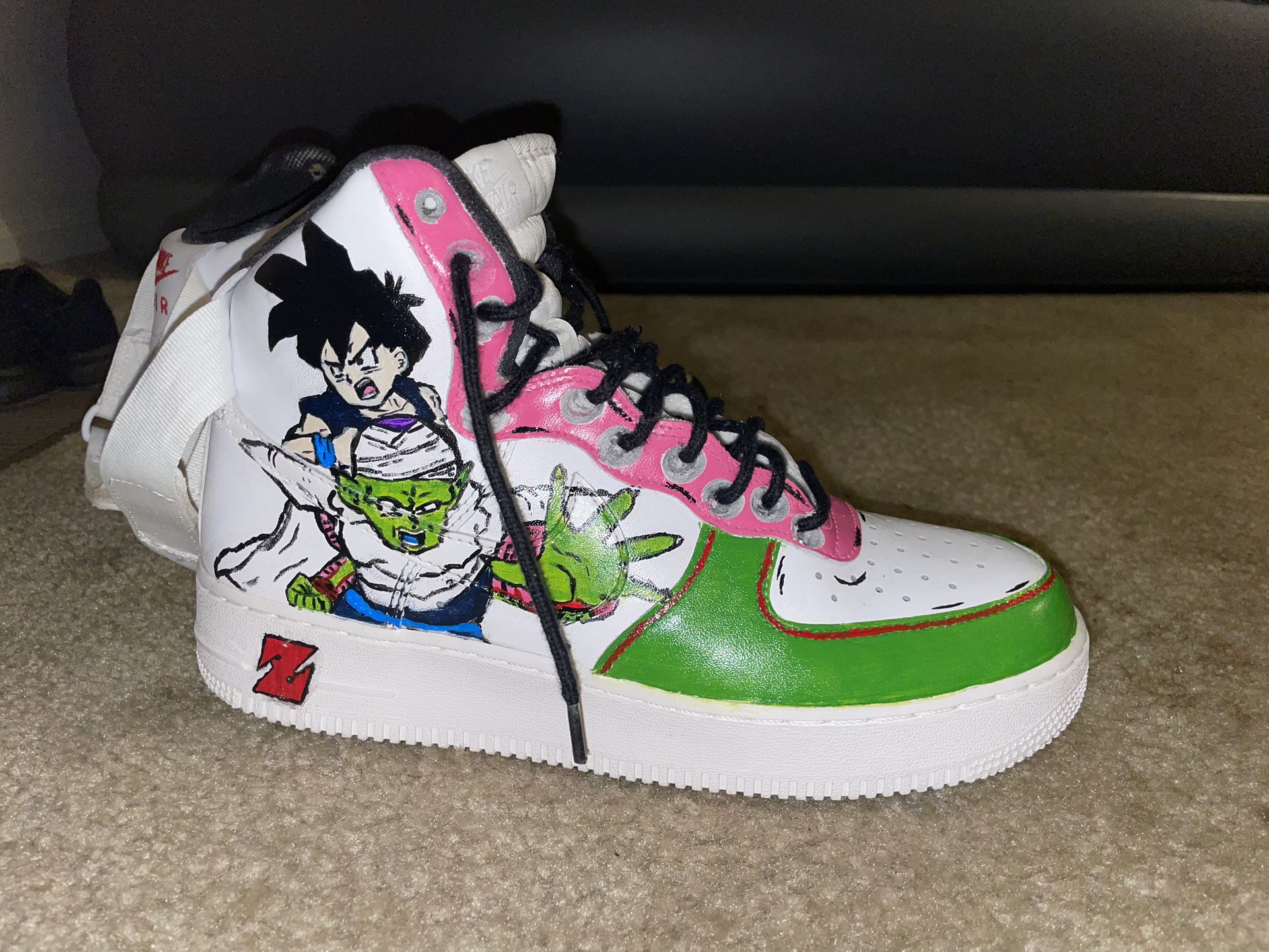 Brand New Custom AF1 Sz9 Men’s DBZ Fans Out There 