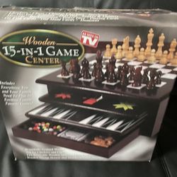 Wooden 15-in-1 Center