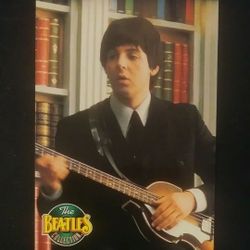 1993 The Beatles Paul McCartney #4 Promo Promotional Card River Group Vintage Collectible Music Group Rock Apple Corps