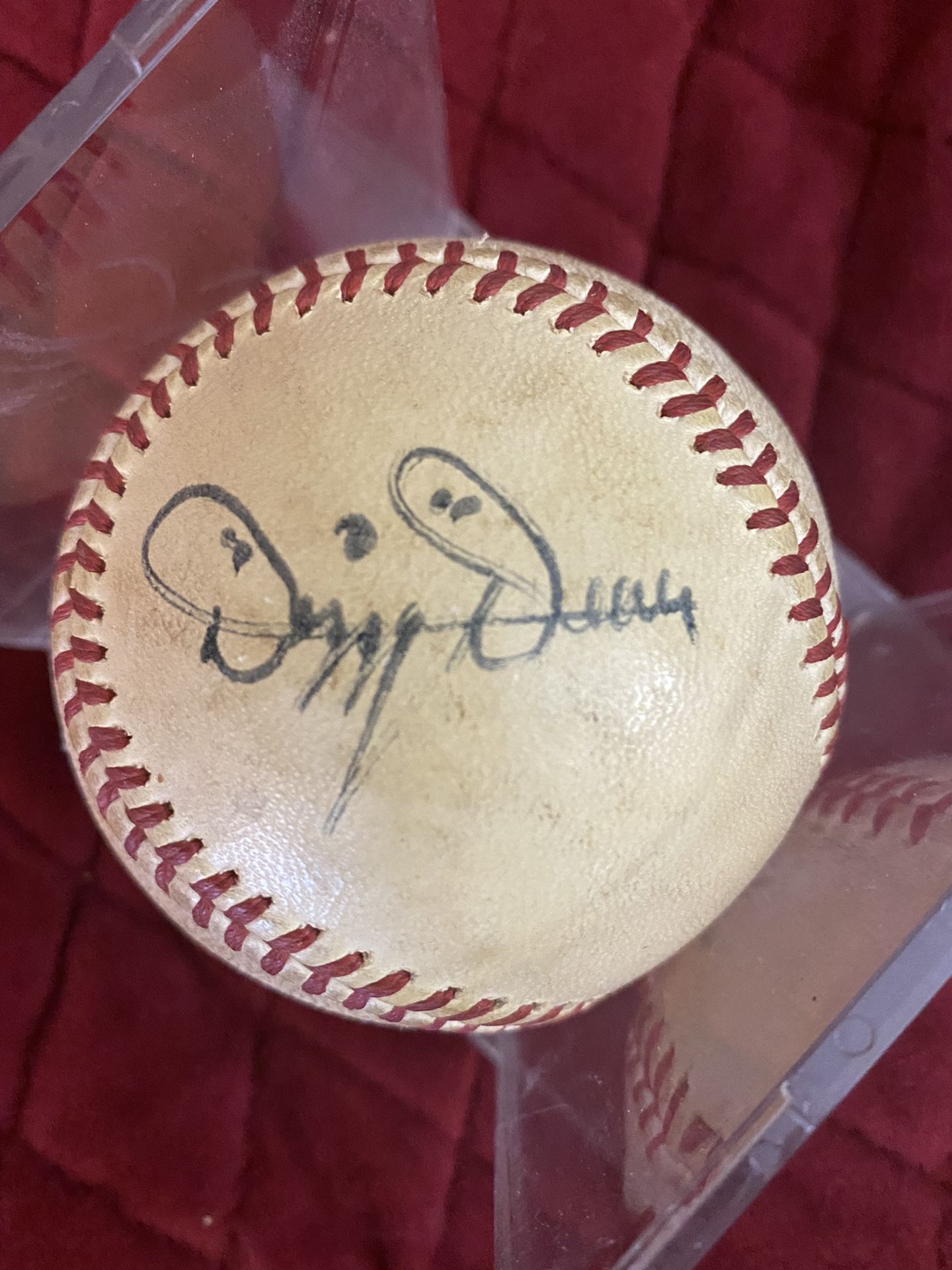 Dizzy Dean, Bob Feller and Stan Musial Autographed Baseball