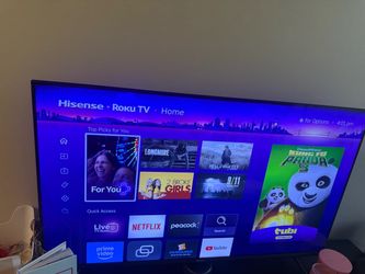 55in Roku Hisense TV with Remote $150