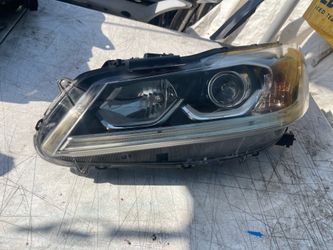 2016-2017 Honda accord headlights lh side driver side