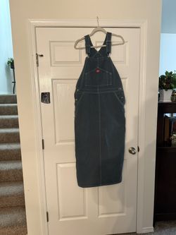 Dickies Sz 12 Overall Dress Rare Blue 