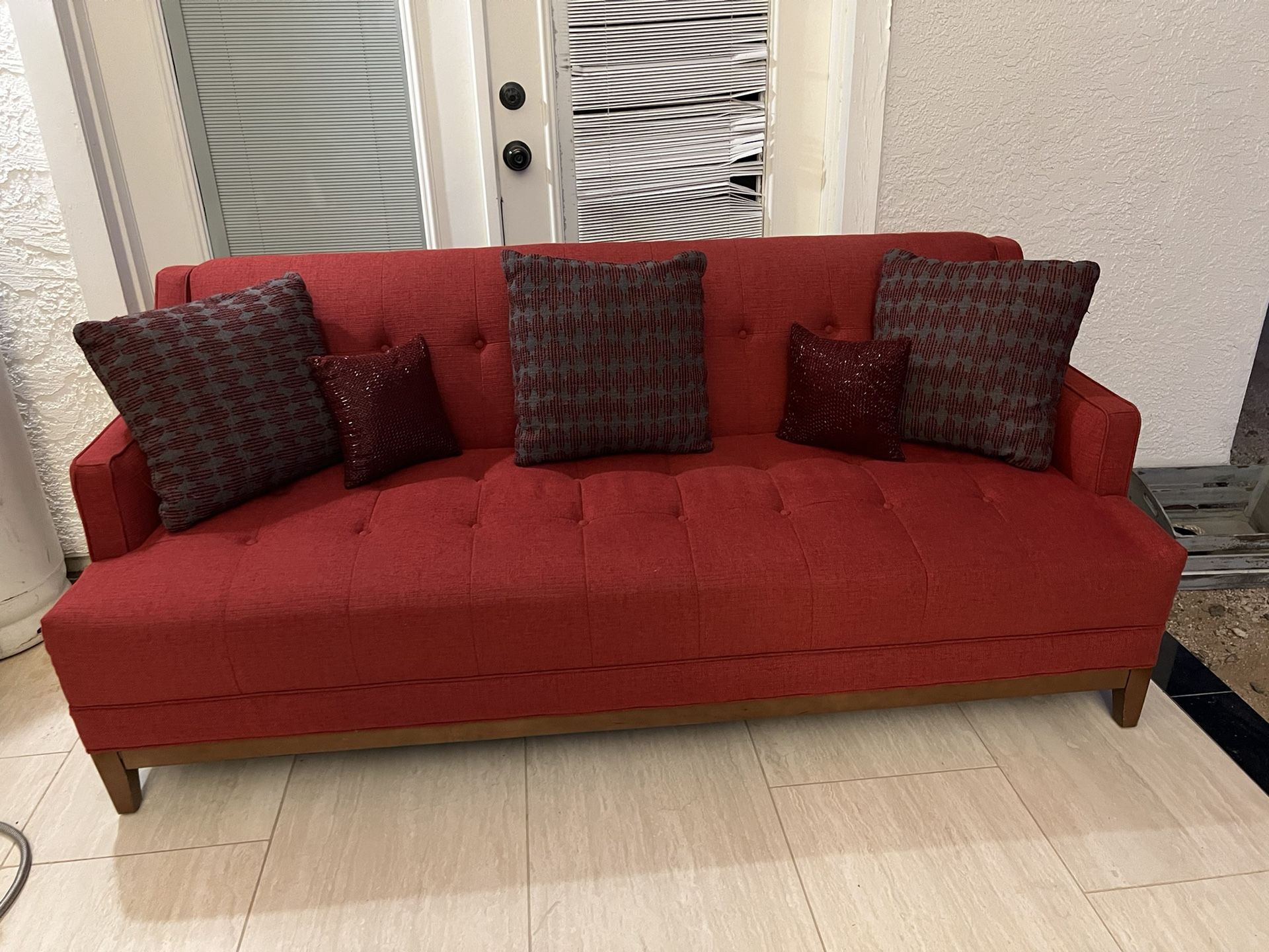 Red Sofas