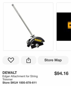 DEWALT Edger Attachment for String Trimmer
