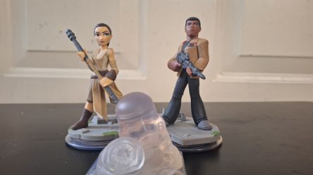 Finn, Rey and Play Set Disney Infinity
