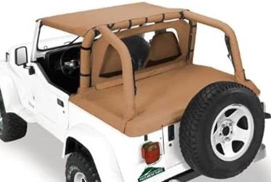 TJ Jeep Wrangler Jeep Spice Top/Cab Curtain/Deck Cover!