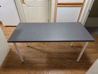 IKEA LAGKAPTEN / ADILS Desk – Gray, 55” x 23”