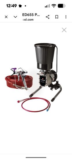 Spraytech Airless paint sprayer used