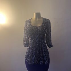 Purple Professional Blouse