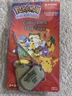 Pokémon Collectible Dog Tags Edition 5 #135