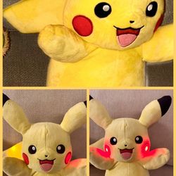 Pikachu Pokémon 95251 Plush😀works GREAT!